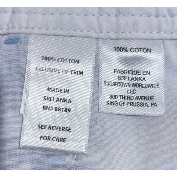 Lilly Pulitzer The Callahan Shorts Womens 00 Cotton Blue Violet Floral Pockets - Picture 7 of 8